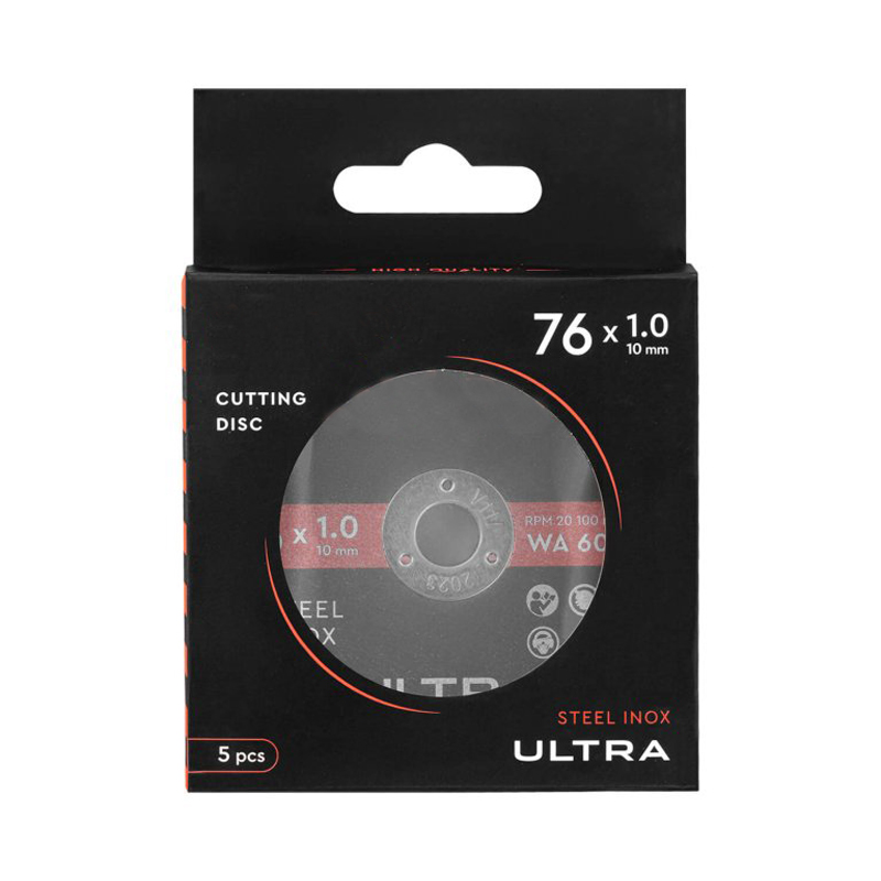 76mm Abrasive Cutting Disc (Li-power tool accessories)