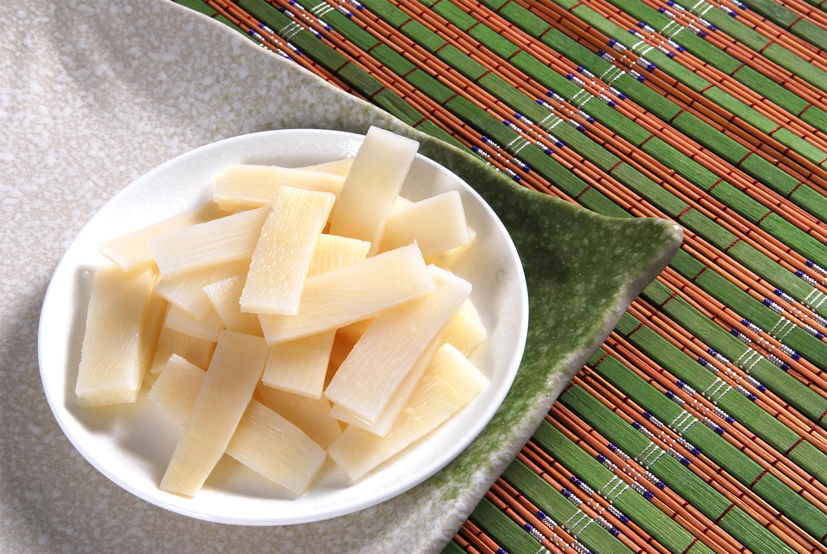 Winter bamboo shoot