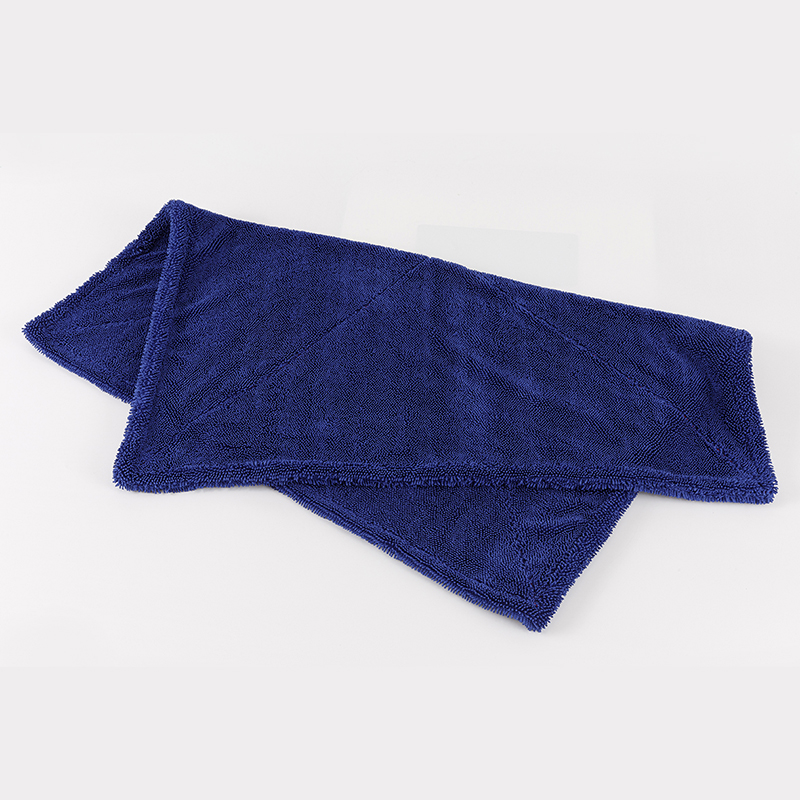 Microfiber ultra plush car cleaning towel twist yarn cleaning cloth Car drying towel