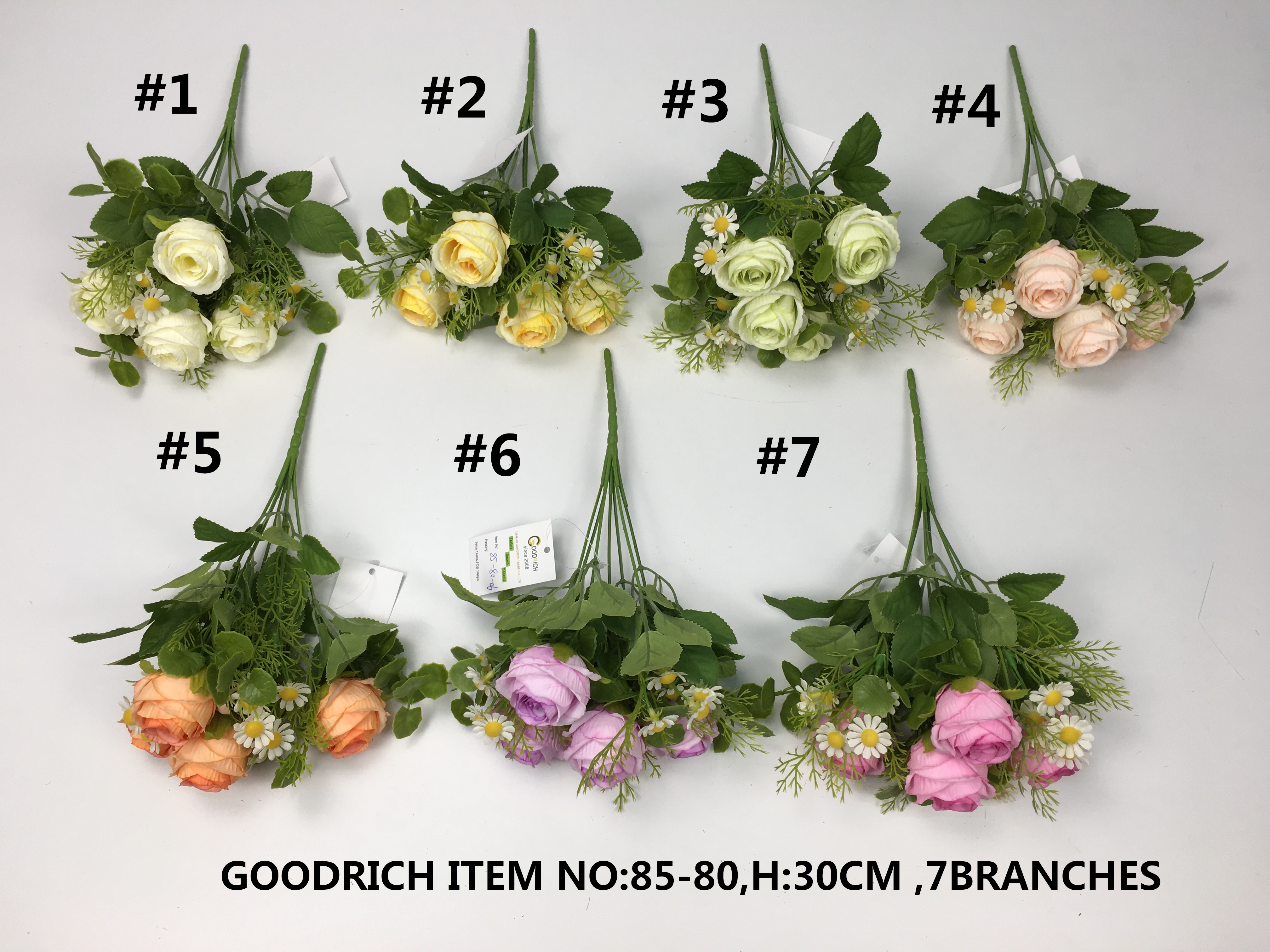 Artificial flowers small bush