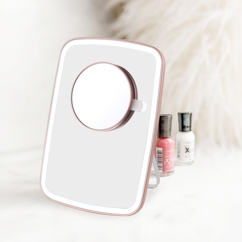 Greenfrom Single Side LED Table Mirror