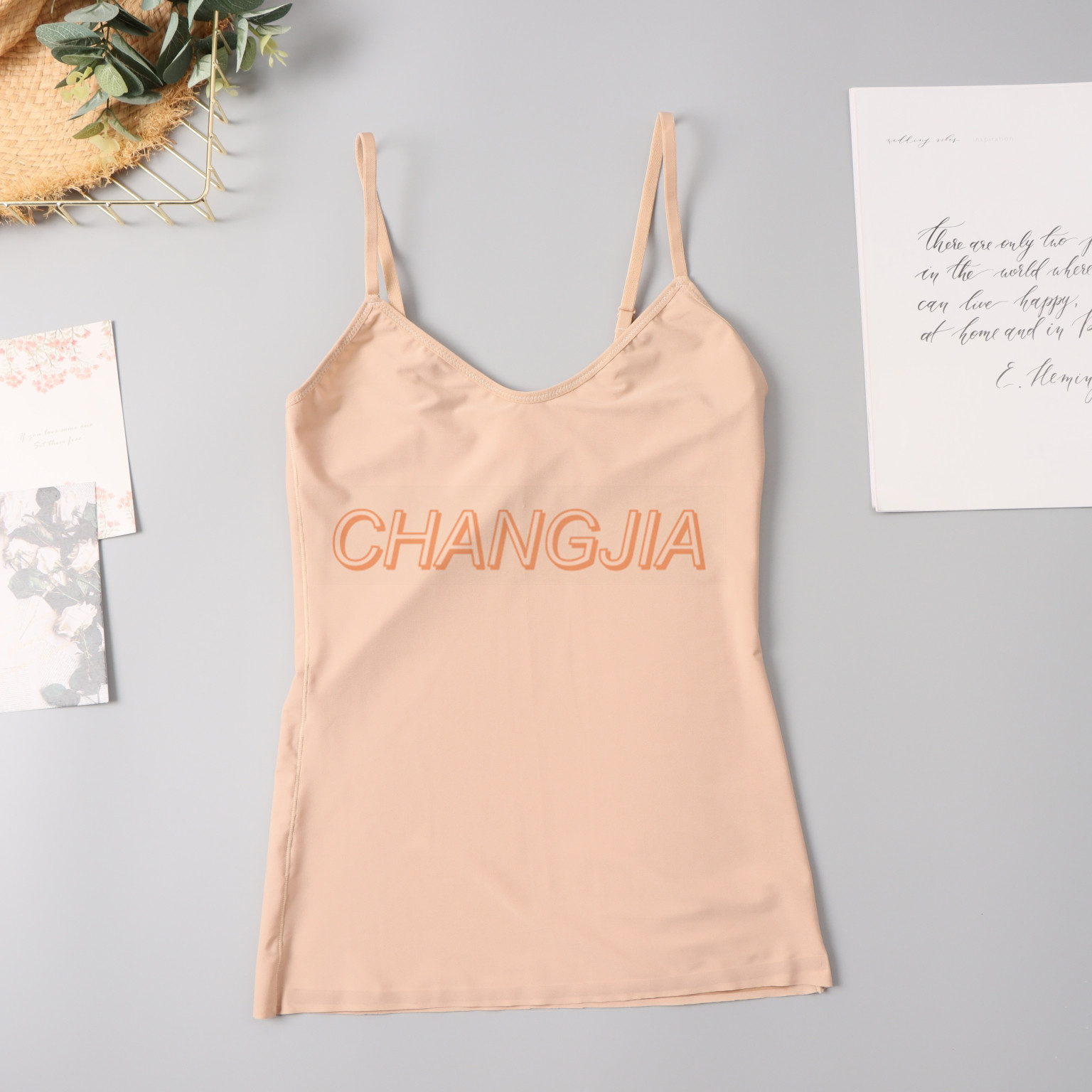 Women newest invisible top laser cut body shaper control camisole