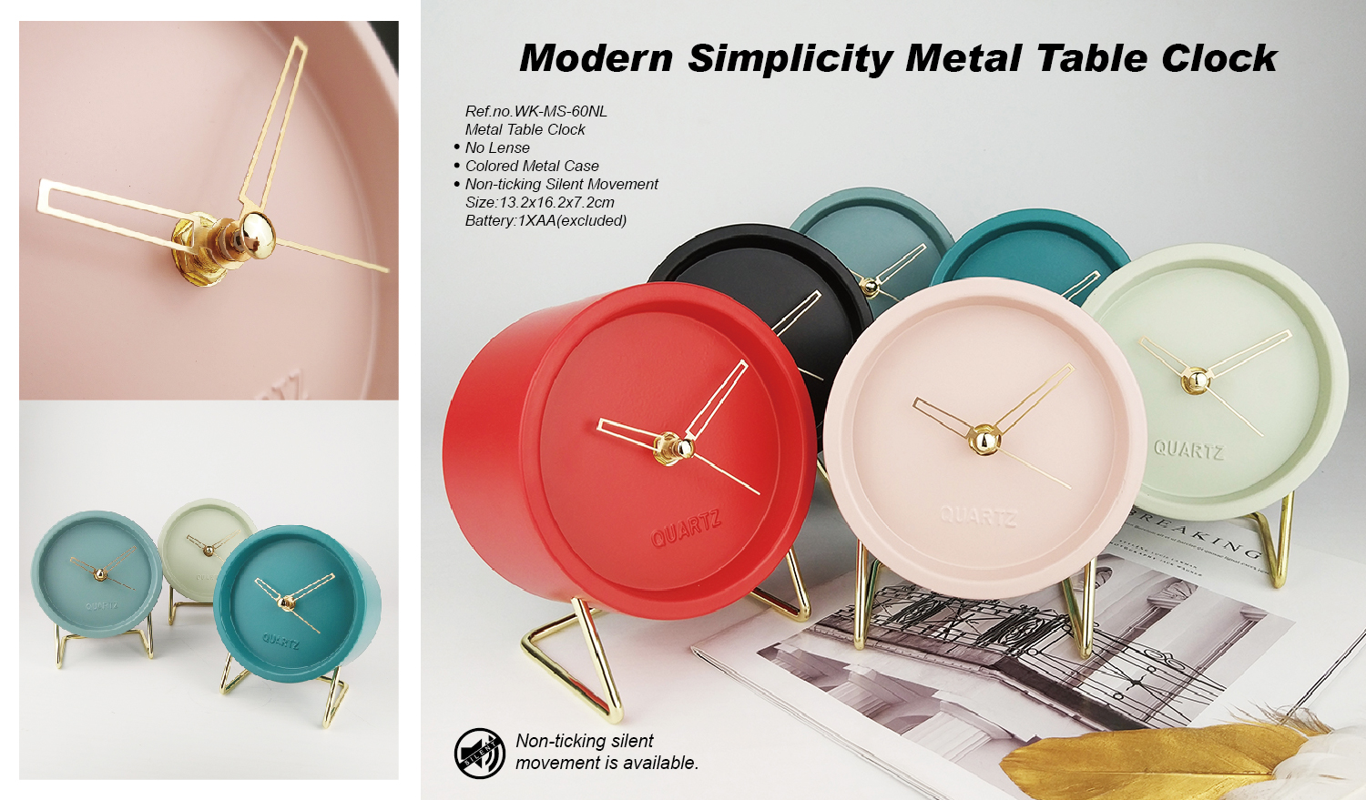 Guangzhou DeGao Electronic Manufacturing Co., Ltd. – classical wall clock 2