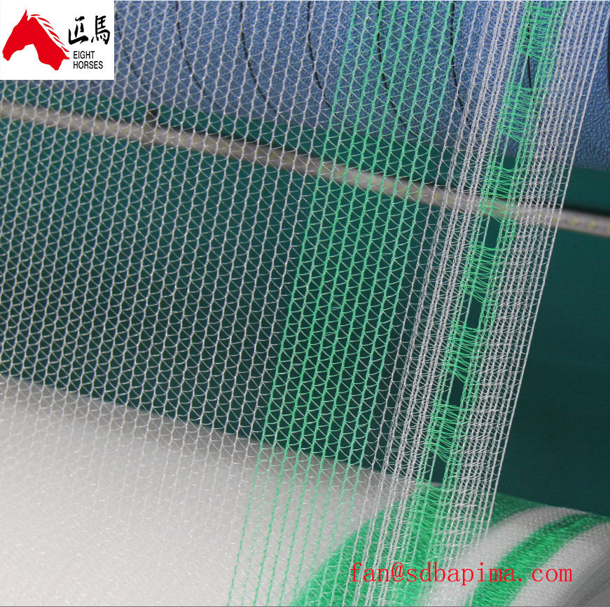 Wth reinforced webbing Cheapest price 60gsm 3X80M HDPE add UV Anti hail protection net