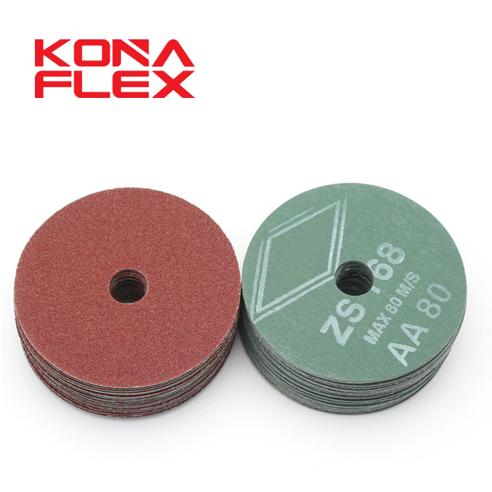 Konaflex Premium Aluminum Oixde Resin Fibre Discs