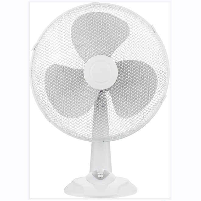 16-inch desk fan, air circulation, energy saving, silent three-speed automatic swing head electric fan