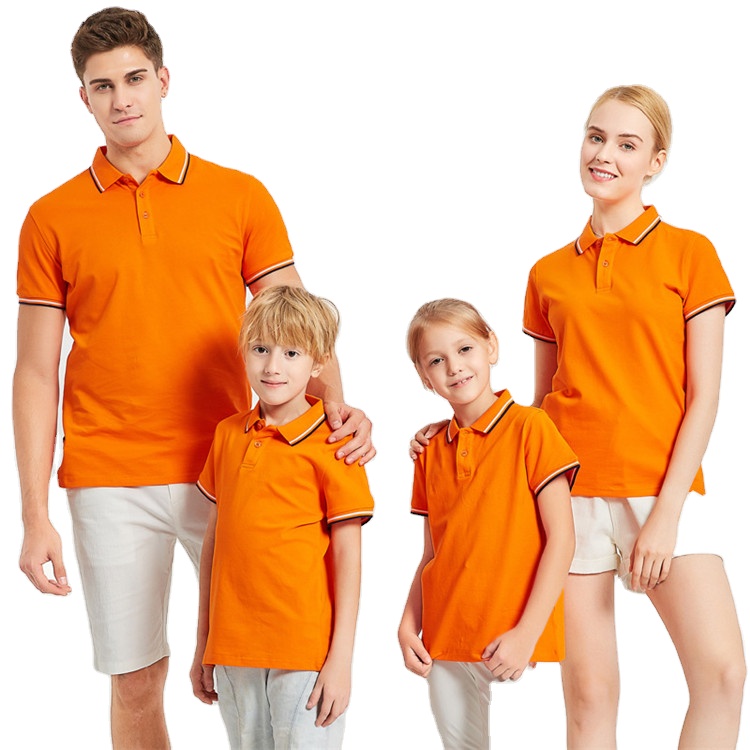Women kids and Men's polo-shirt printing