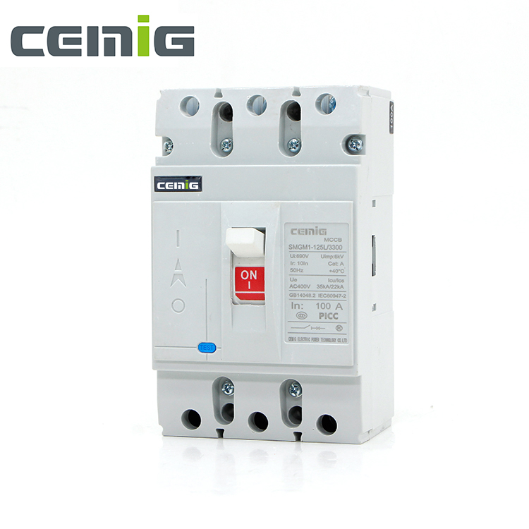 CEMIG SMGM1 Serie Moulded Case Circuit Breaker MCCB for Circuit Overload/Short Circuit Protection