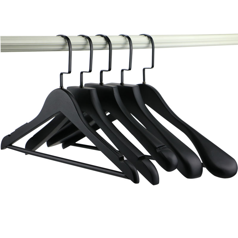 wooden hangers for suits