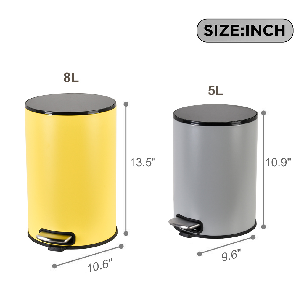 Luxury Stainless Steel Trash can