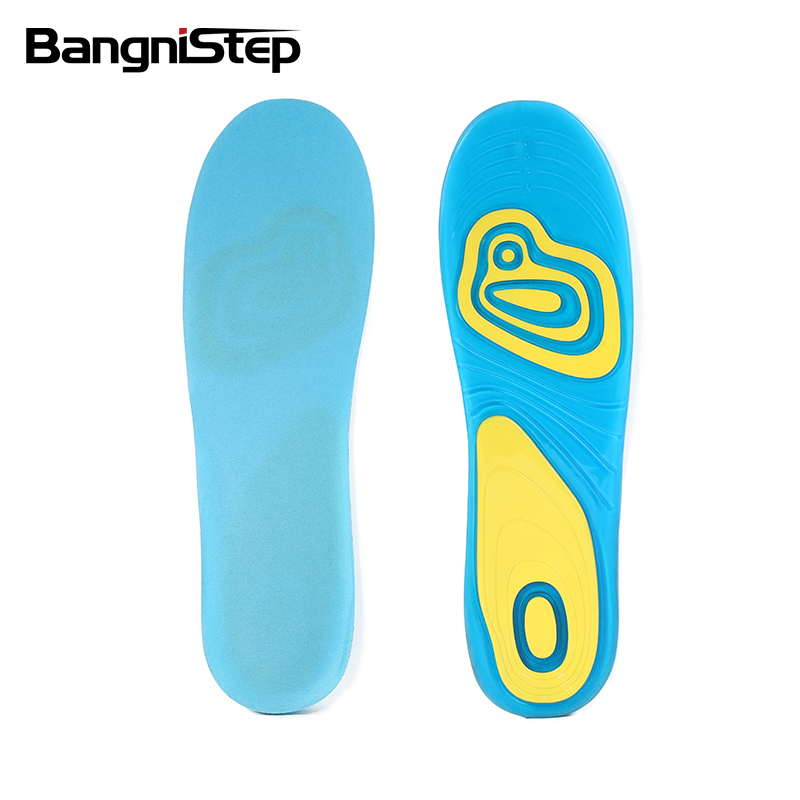 3angni Sweat-absorbent Soft RunningTPE Everyday Insoles for Daily Life