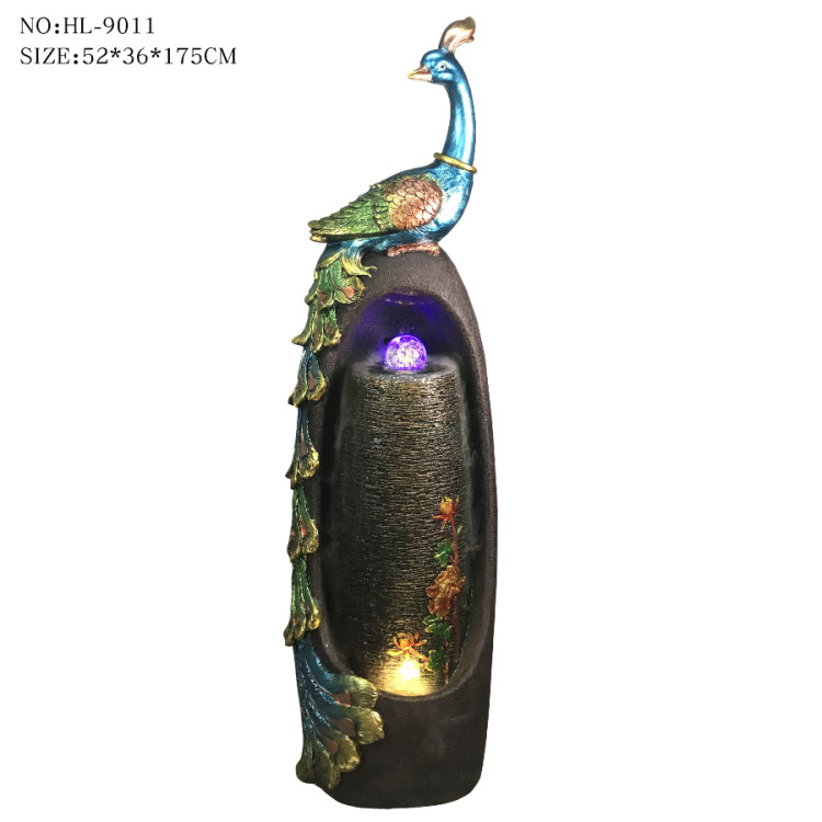 Polyresin WATER fountain for garden decoration