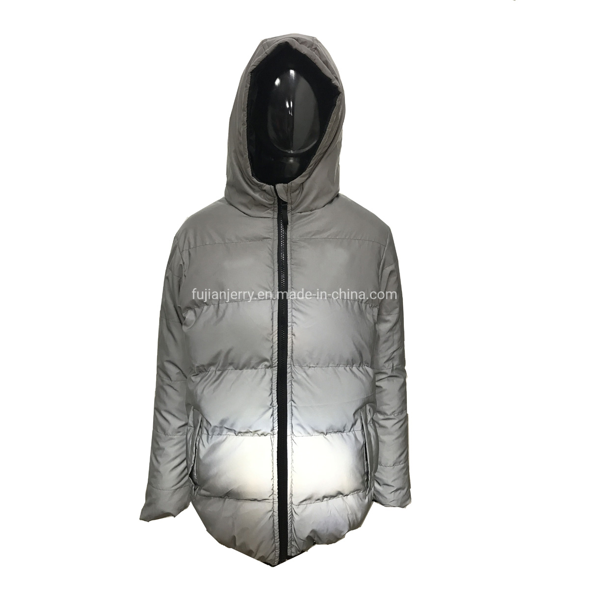 hoody bread cotton-padded jacket