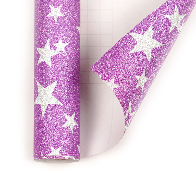 Glitter Self Adhesive Film Printed Wallpaper self adhesive vinyl film
