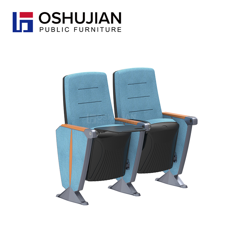 Lecture hall chair with USB