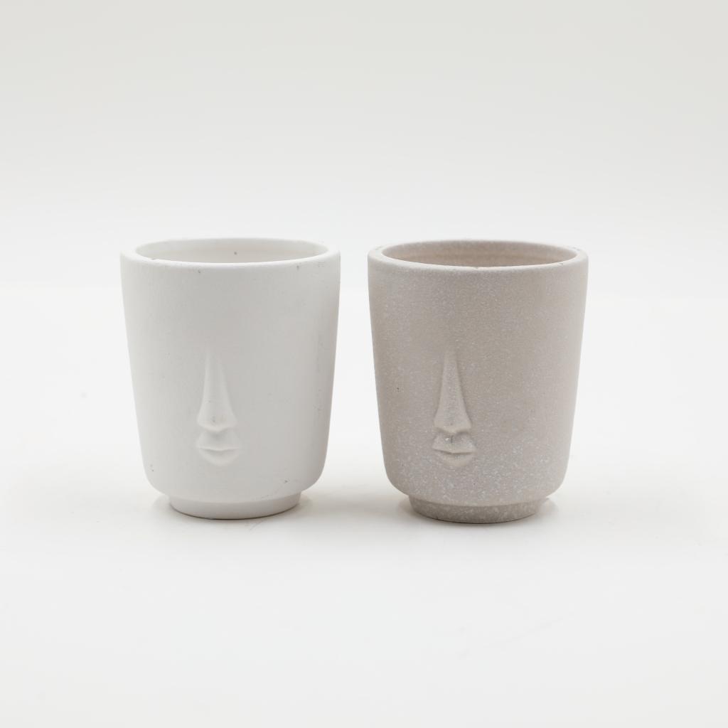 Face Ceramic Scented Candles