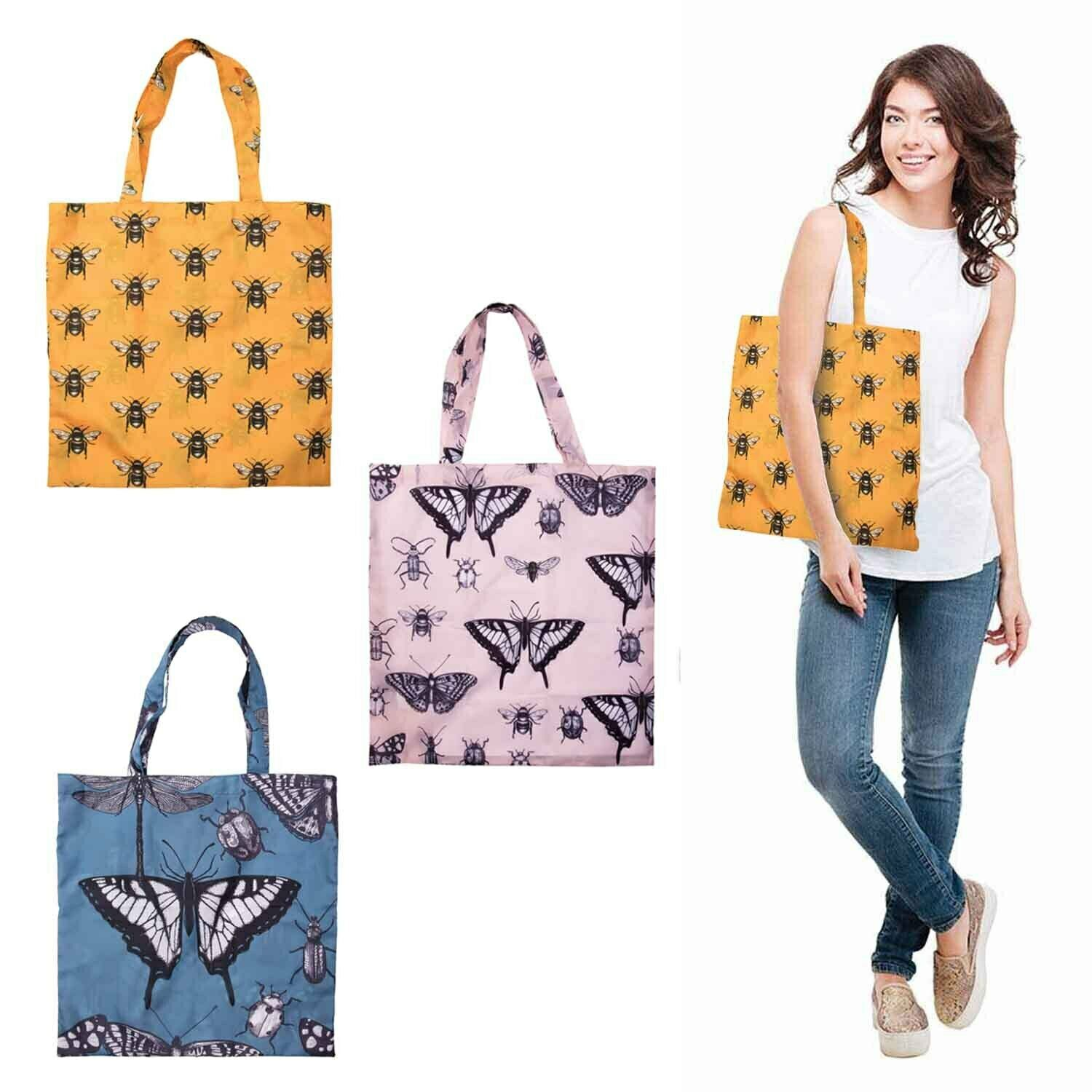 sustainable rPET shopping grocery tote bag