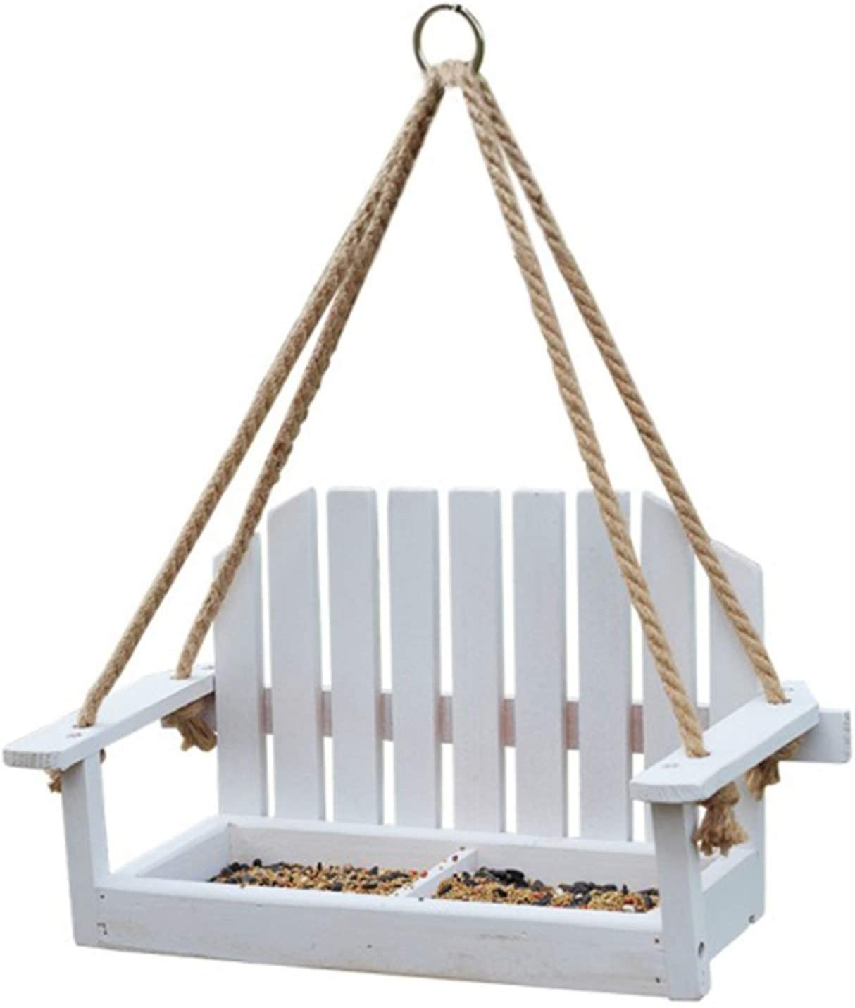 large swing bench bird feeder