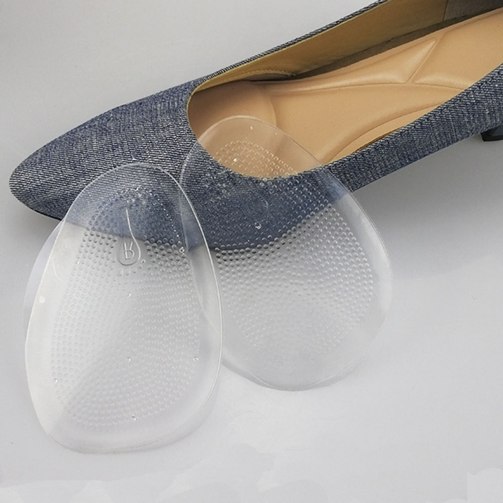 Forefoot Cushions, Soft Gel Insole Pads, Idea for Mortons Neuroma & Metatarsal Foot Pain Relief