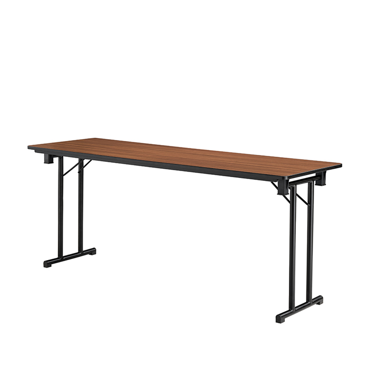 Modern customize hotel wedding event metal frame foldable dining banquet table