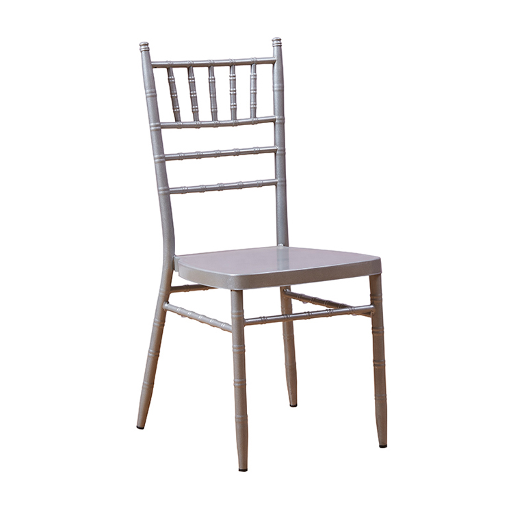 Hotel restaurant aluminum stacking tiffany wedding party chiavari chair