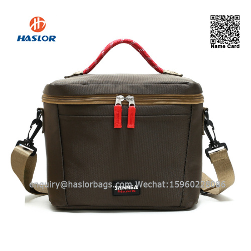 #01A Beer Wine Bag Custom Logo Large Cooler Bag Food Delivery Non -Woven Cooler Insulated Thermal Non Woven Lunch Bags