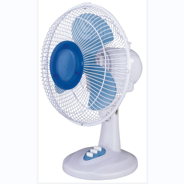 9-inch desk fan, air circulation, energy saving, silent two-speed automatic swing head electric fan
