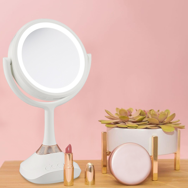 6 Inch Table Music Mirror