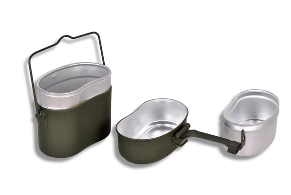 Aluminum mess tin