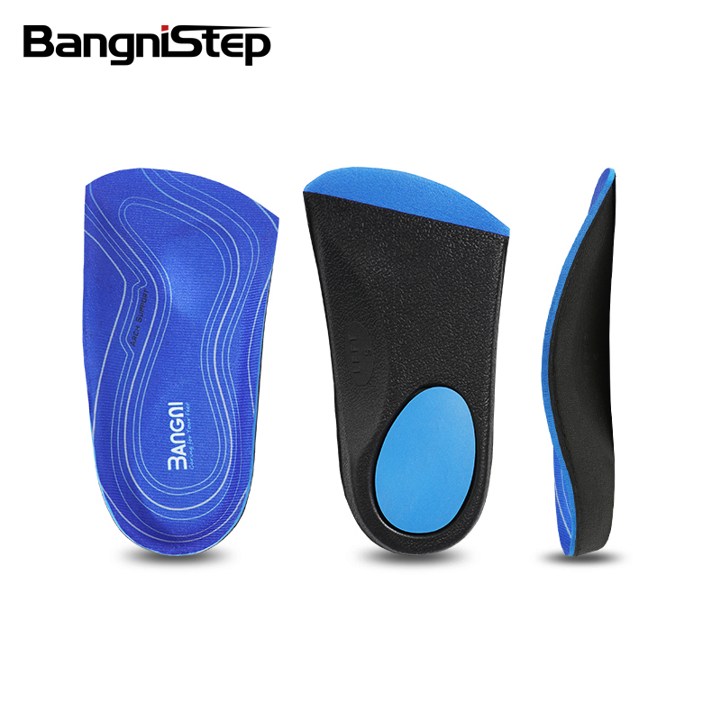 3angni Orthotic Arch Support Shoe inserts Cork Orthopedic Half Insoles 3/4 Insole for Serious Flat Feet 141
