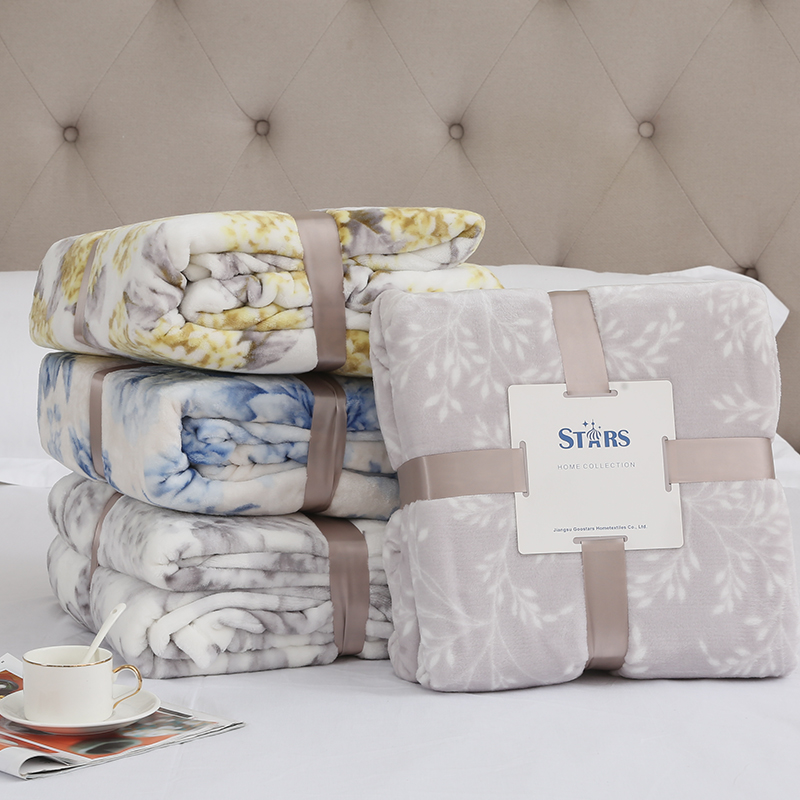 Printing Flannel Blanket Throw