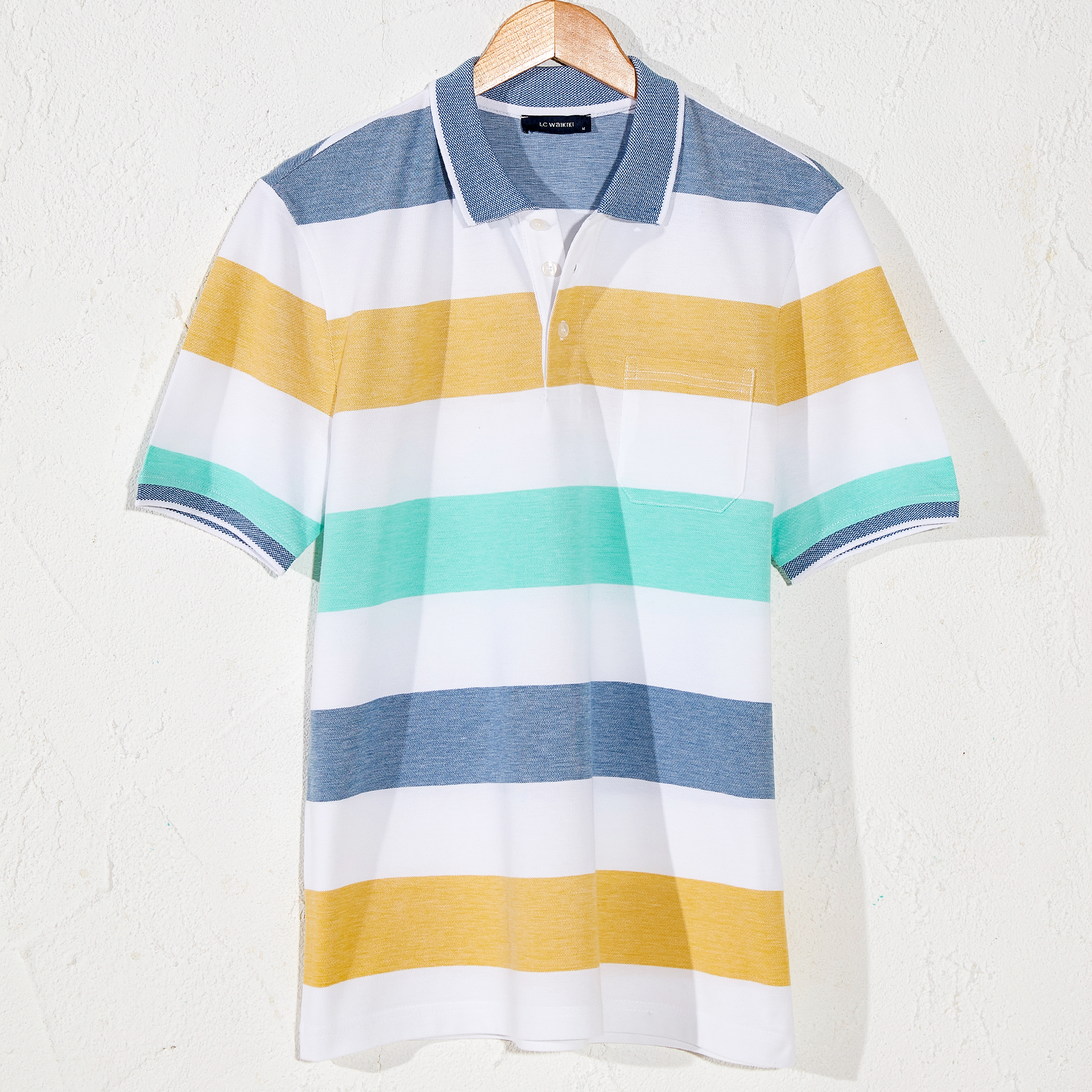 Men's polo-shirt plain