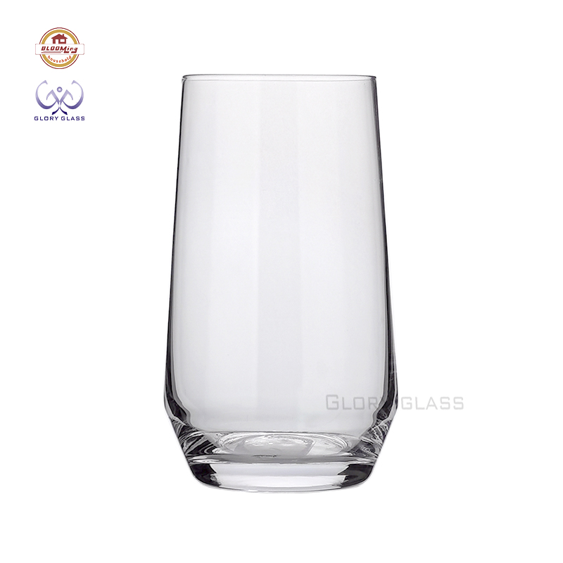 Single glass cup