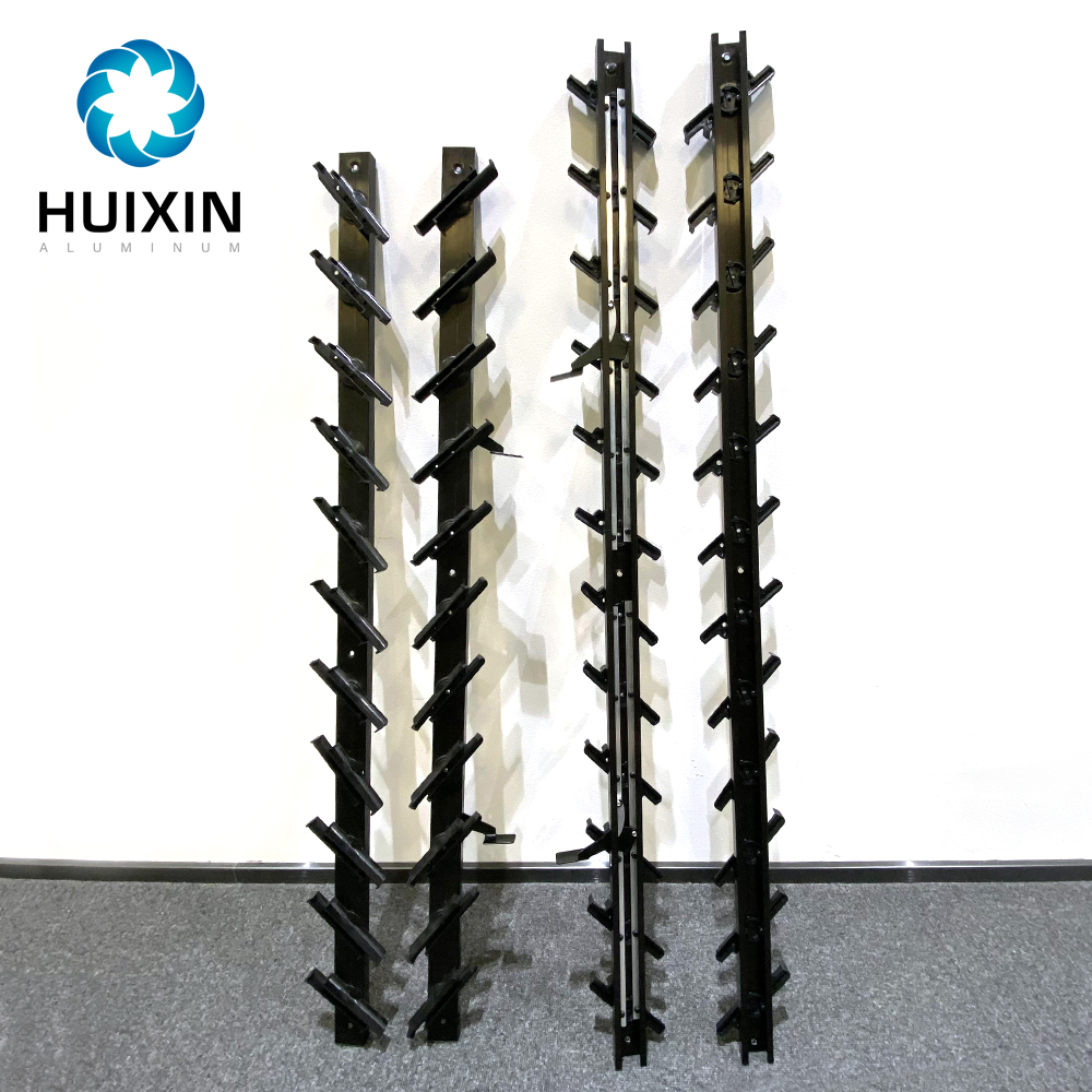 Adjustable Ghana Jalousie Frames with Plastic Clip Aluminium Louver Window Frame