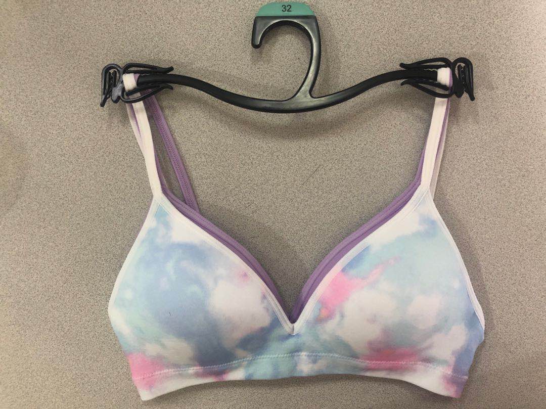 Santoni Seamless Printed Soft Cup Bra