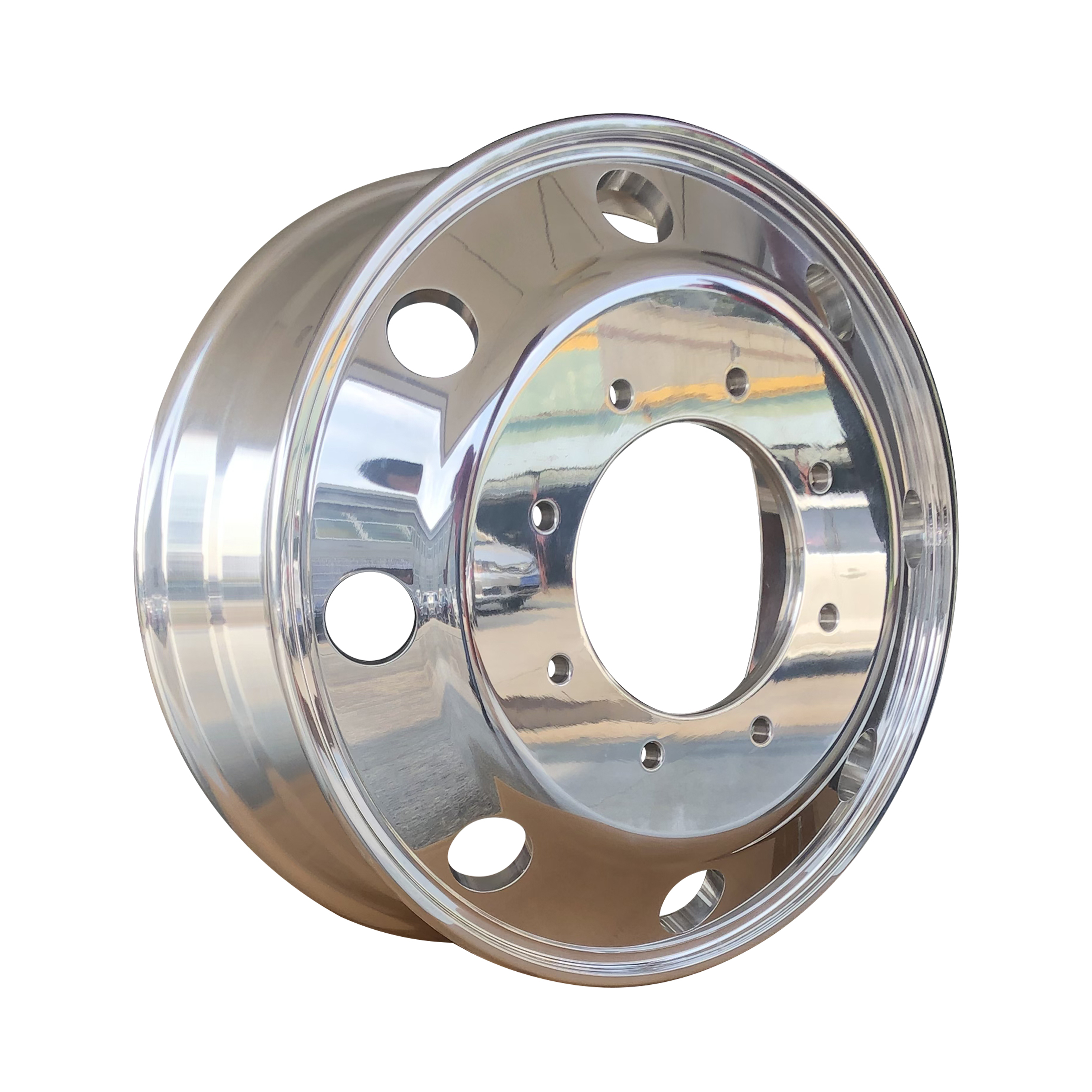 19.5x6.0-Forged Aluminum Alloy Truck Wheel Hub