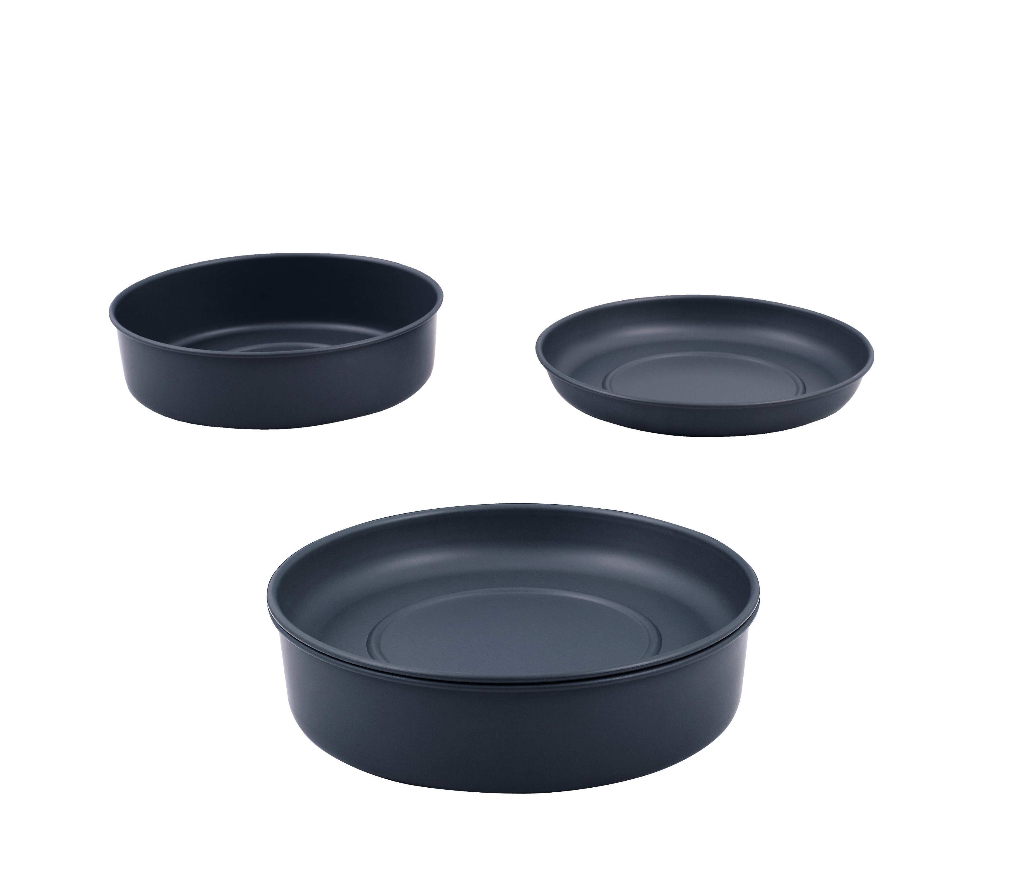 Round tray set