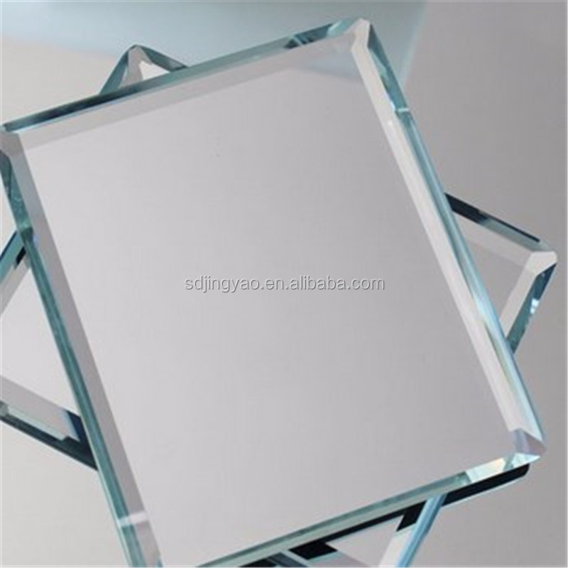 4MM Beveled Edge rectangle beveled mirror tiles/beveled mirror trips/beveled glass mirror