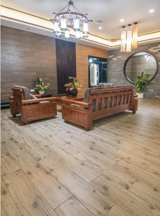 Easy Installation, Embossed Texture, PVC Virgin Material , Super wear-resistant, Plastic Vinyl Tiles SPC Flooring