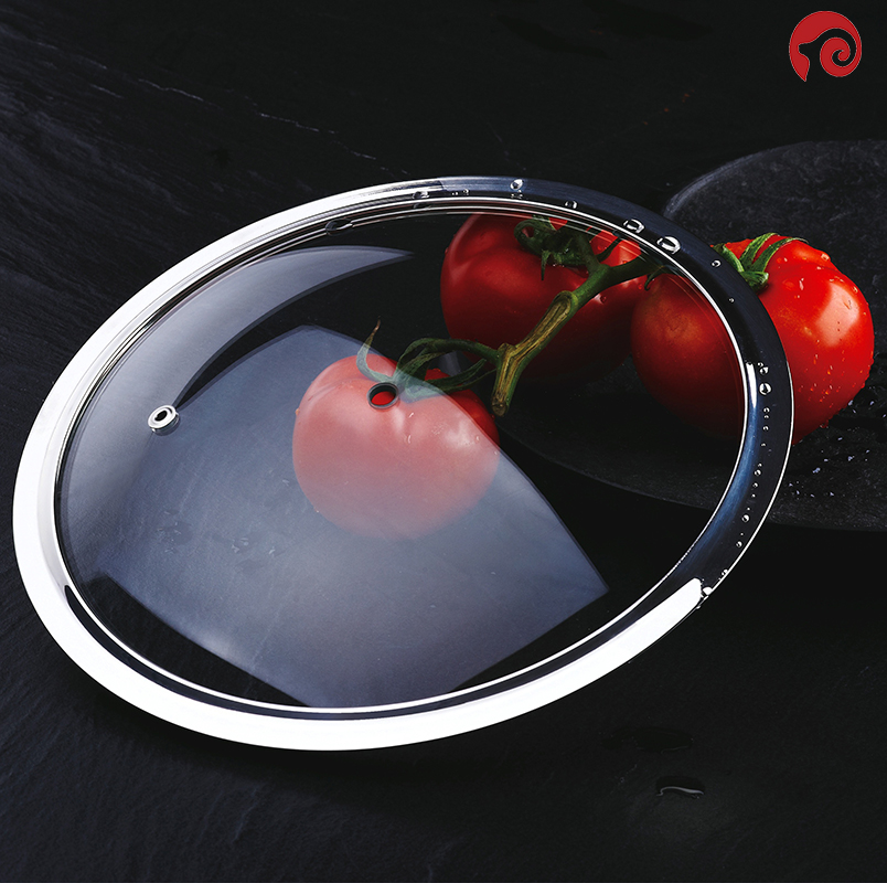 Tempered glass pot lid cover