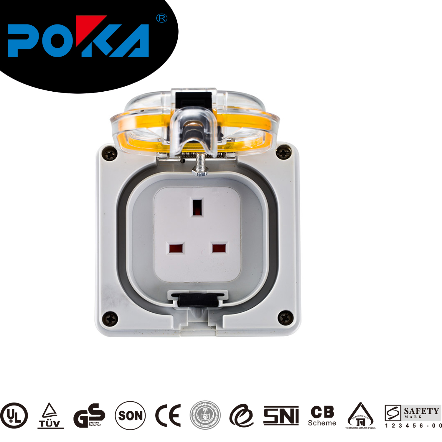 IP66 Water Proof one way switch socket