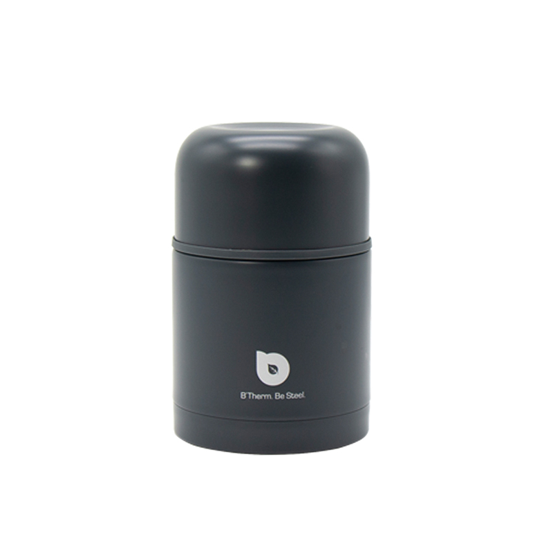 Stainless Steel Wide Mouth insulated Food Jar Thermos Vacuum Food Flask Vacuum lunch box 500-1200 ml Grey