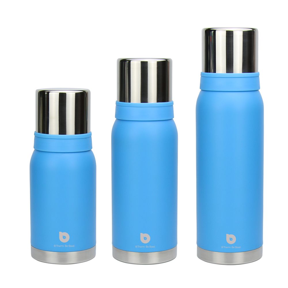 AAAAA Bullet shape Stainless Steel insulated Thermos with Two Lids 750-1200 ml 25-41 oz