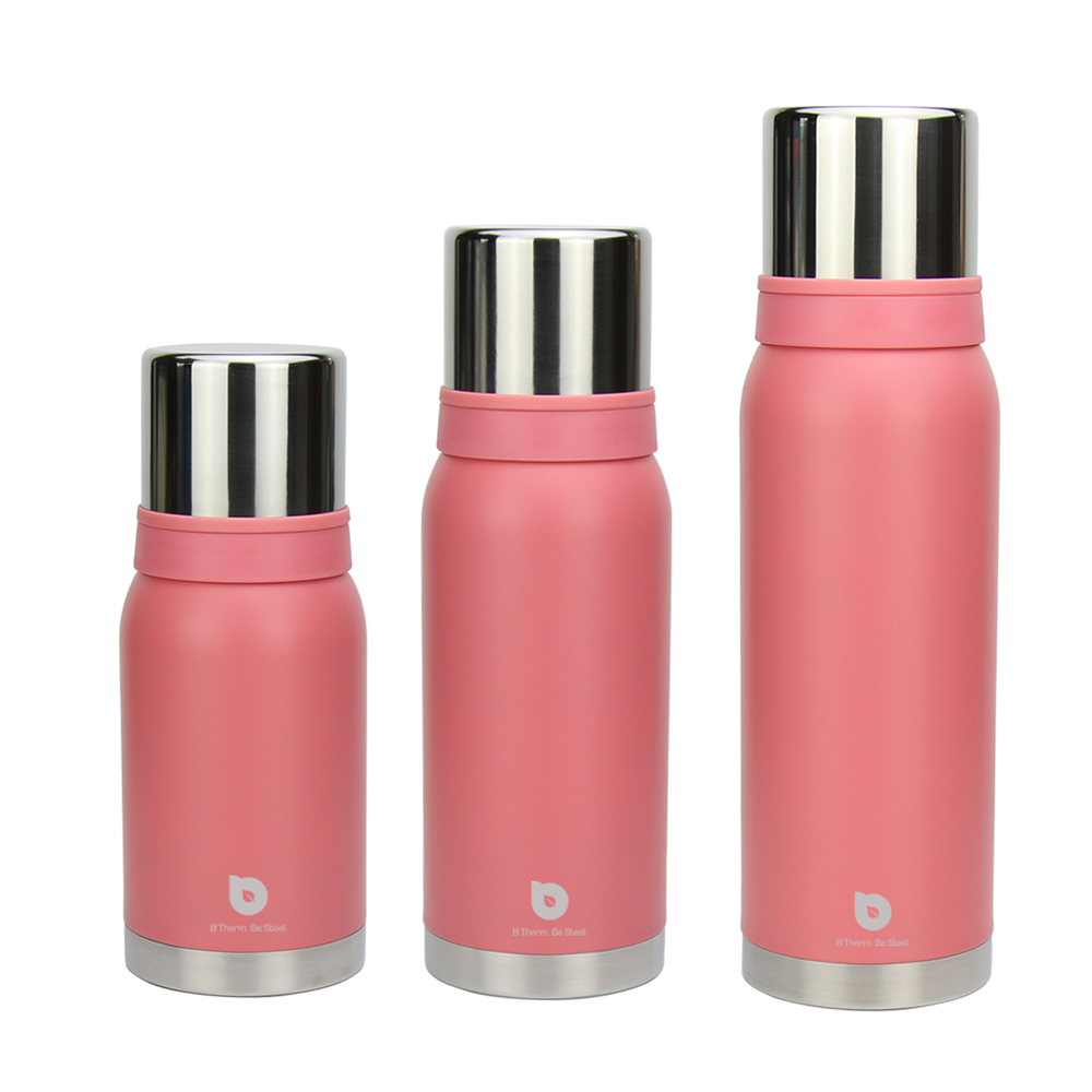 Stainless Steel Thermos with Two Lids 750-1200 ml 25-40 oz