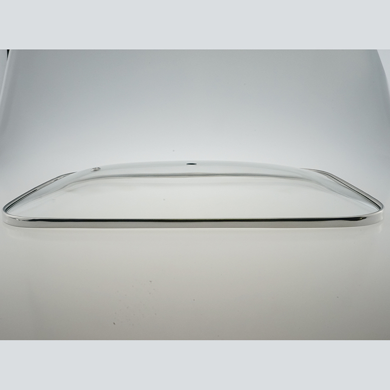 Special rectangular tempered glass cover for square fry pan lid in cooking sets