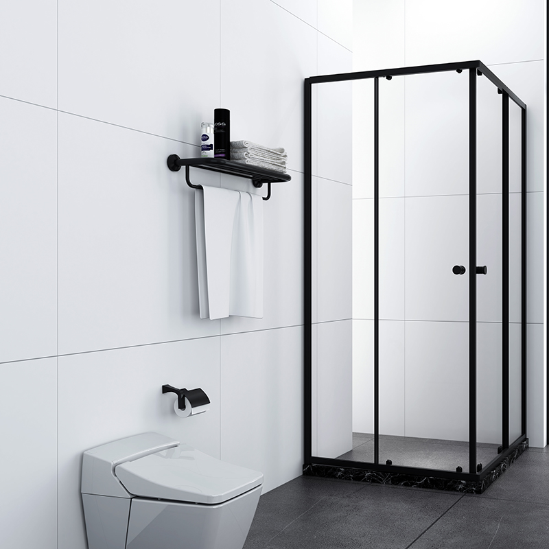 EC-C842Sliding shower screen,square shower room,shower door glass