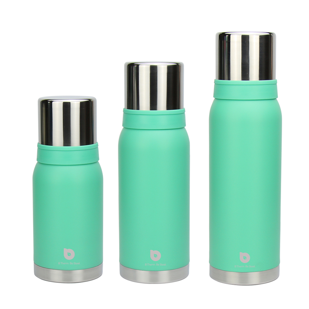 AAAAA Bullet shape Stainless Steel insulated Thermos with Two Lids 750-1200 ml 25-41 oz