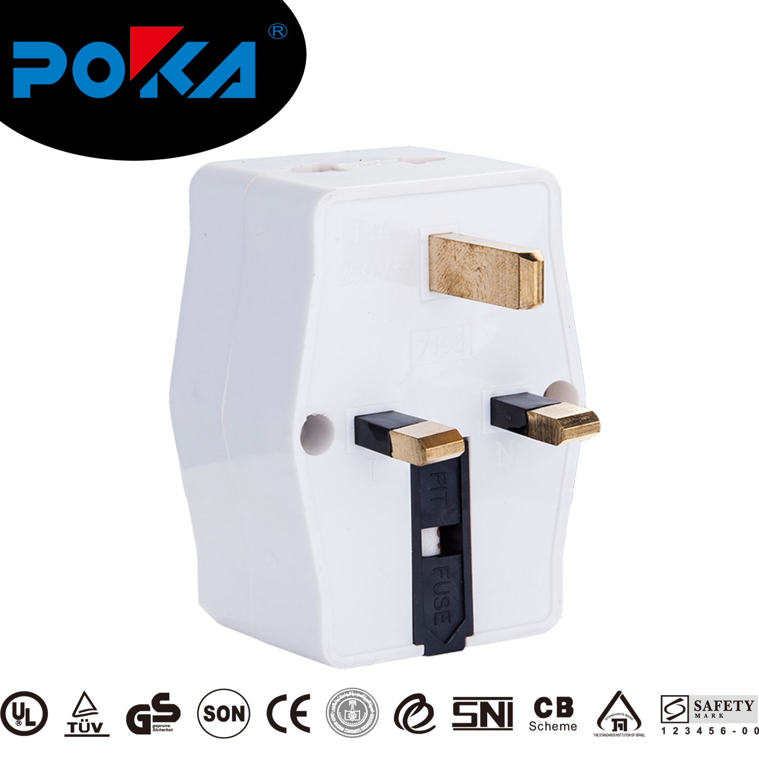 UK to universal multi travel adapter