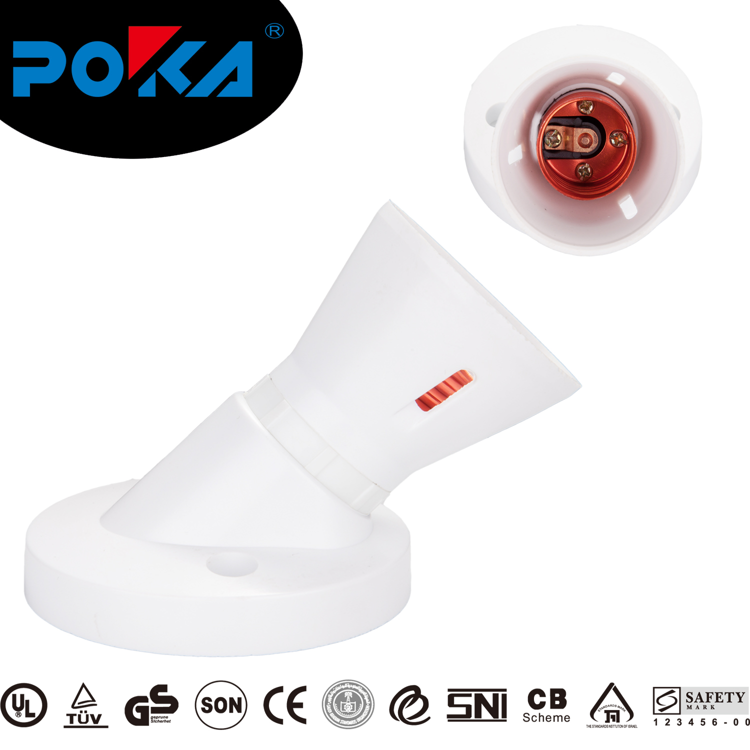 75 Type wall lampholder for E27