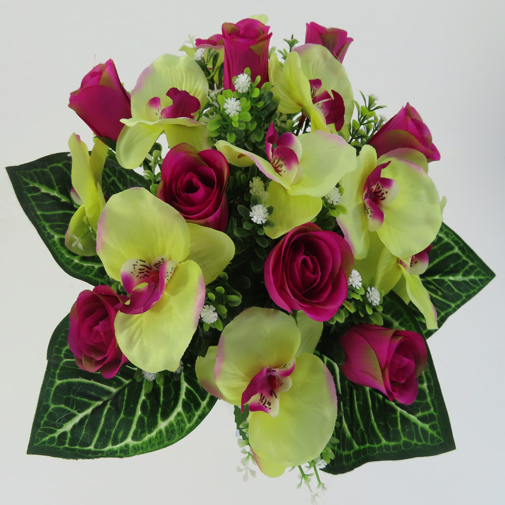 Artificial Flowers Silk Flowers Flowers Decoration Flowers Artificial Leaf Green Leaf Plastic Flowers Single Flower